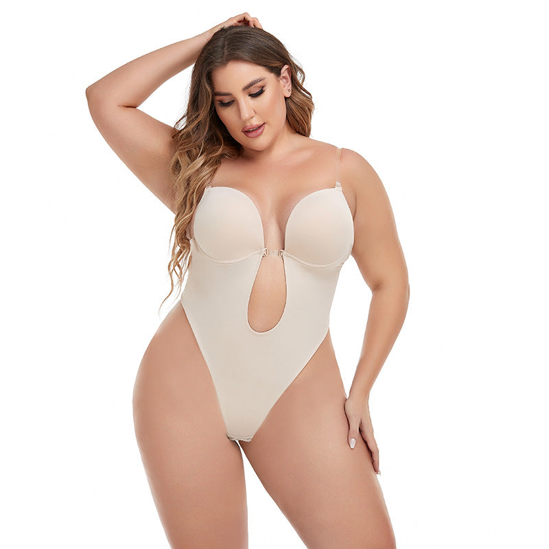 Diepe Plunge Corrigerende Bodysuit