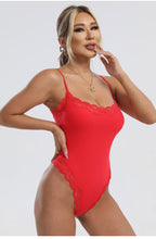 Corrigerend Bodysuit met Kanten Afwerking
