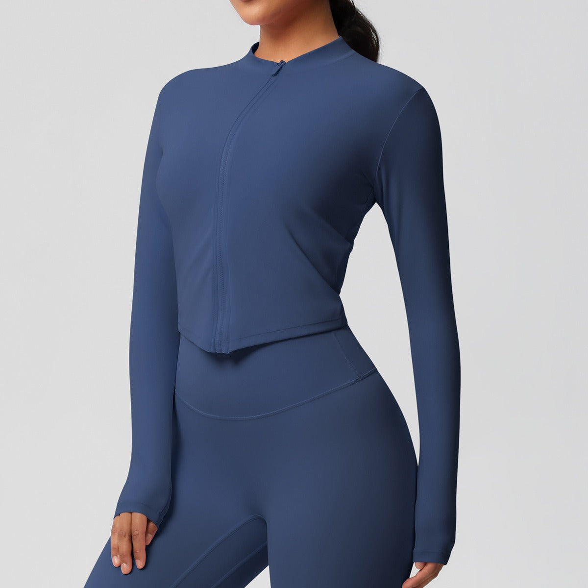 Second-Skin Vormgevende Actieve Crop Top