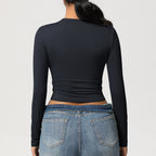 SculptFit Cropped Vormgevende Sporttop
