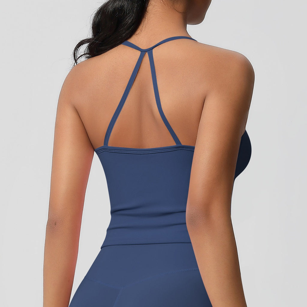 Korte Mouw Sculpting Actieve Croptop