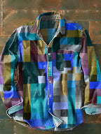 Women's Long-Sleeve Shirt with Chest Pocket - Variant 5