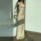 Elegant Long Sleeved Dress for Various Occasions | Evening Dress