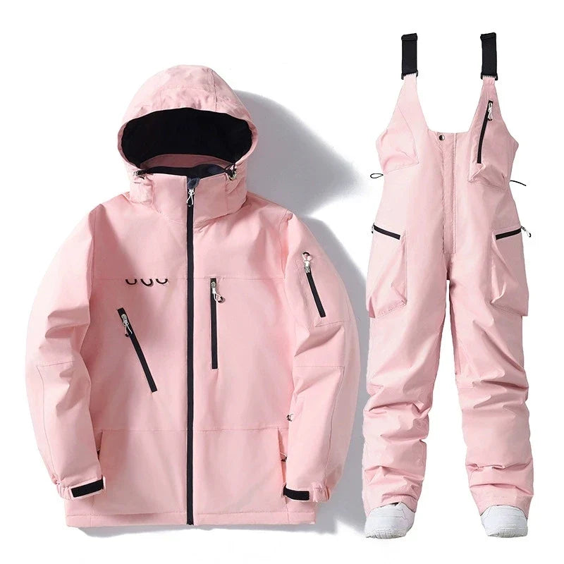 Winter Ski Suit Set for Women - Ski Jacket and Pants - Jacket + Pants Set