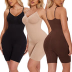 Naadloos Vormgevend Bodysuit met Verstelbare Bandjes