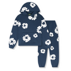 Boho Floral Cozy Outfit Set | Soft Casual Wear
