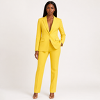 Women's Blazer and Trousers Suit with a Classic Line | Style That Never Quits