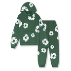 Boho Floral Cozy Outfit Set | Soft Casual Wear