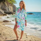 Flowing A-Line Summer Dress | Flowy Boho Beach Dress