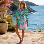 Flowing A-Line Summer Dress | Flowy Boho Beach Dress