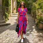 Women's Elegant Midi Dress