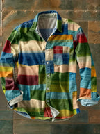 Women's Long-Sleeve Shirt with Chest Pocket - Variant 4