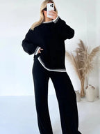 Women Cozy And Stylish Two Piece Co ord Set