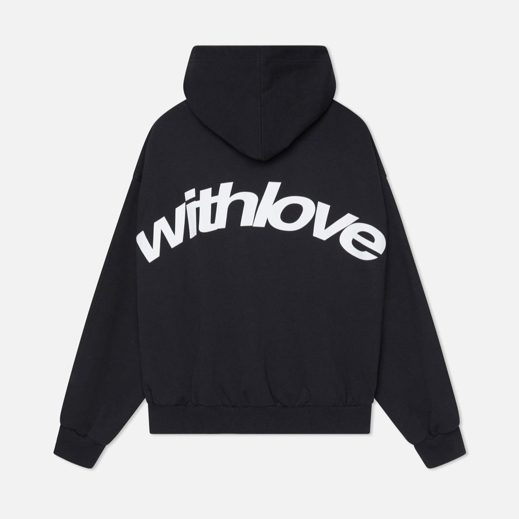 Lightweight Hooded Sweatshirt in Breathable Fabric, Relaxed Fit | Perfect for Autumn - Black