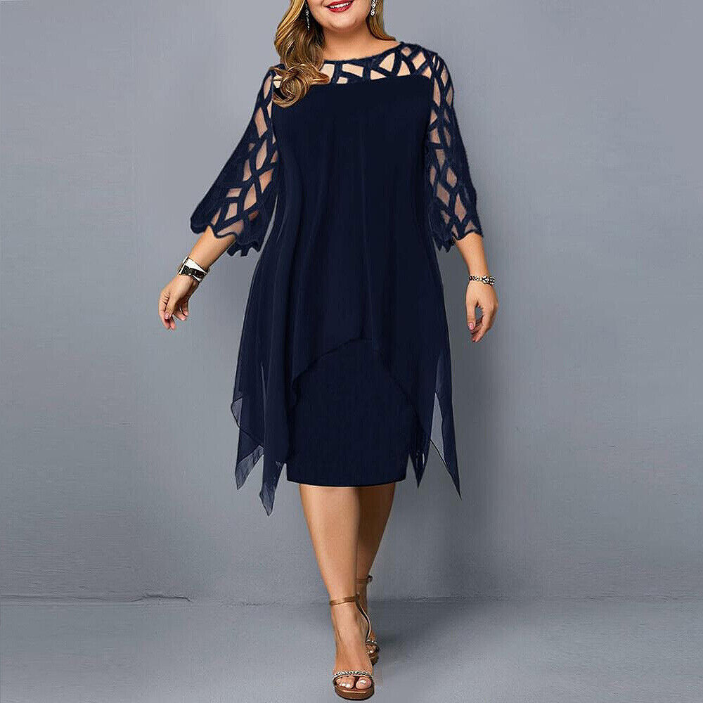 Elegant Midi Dress | Cocktail Party Dress